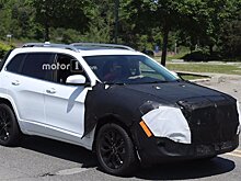 Обновленный Jeep Cherokee замечен на тестах