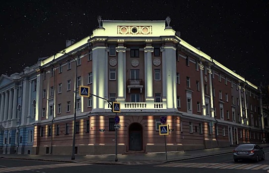 Архитектурная подсветка за 16,5 млн рублей украсит 4 ОКН в центре Нижнего Новгорода