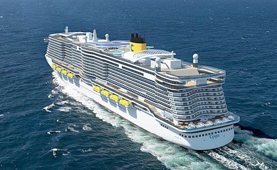 Costa Cruises объявила о заказе крупнейших пассажирских лайнеров в мире