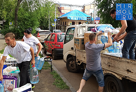 Дагестанцы помогают жертвам потопа в Иркутской области