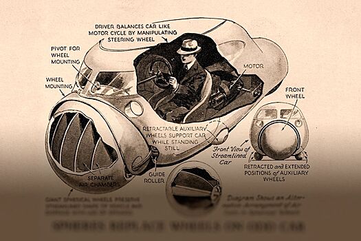 Взрыв мозга: каким люди видели автомобиль будущего 82 года назад?