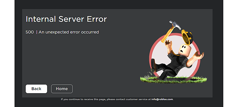 Ошибки в Roblox: полный список, как исправить
