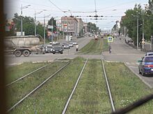 В Ижевске при замене участка трамвайных путей используют новую для города технологию