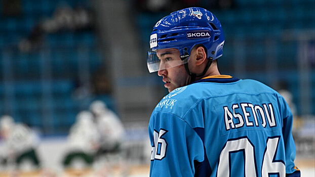 «Барыс» перевел форварда Асетова в список травмированных
