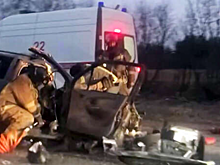 В Ленобласти у внедорожника вырвало двигатель в массовом ДТП