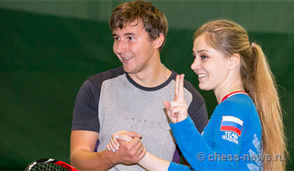 Анна Чакветадзе: Сергей Карякин играл со мной в теннис стратегически, у него была идея