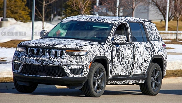 Обнародованы снимки нового Jeep Grand Cherokee
