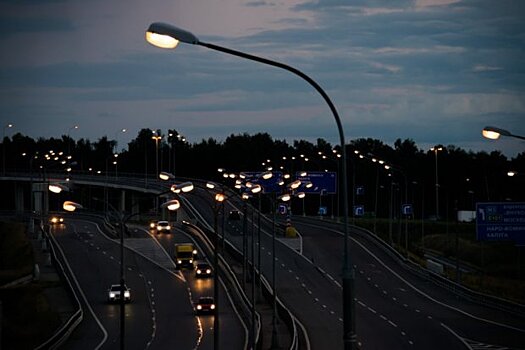 В Подмосковье осветят 320 км региональных дорог