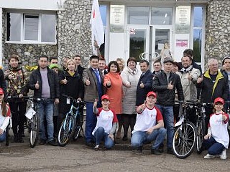 В Башкирии доноры крови получили велосипеды в подарок