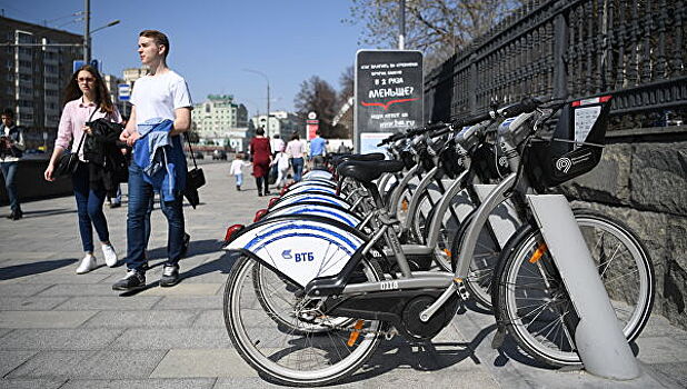 В столице стали активнее пользоваться велопрокатом