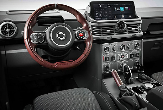 Посмотрите на брутальный салон Ineos Grenadier, который можно мыть из шланга