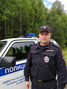 В Пермском крае участковый уполномоченный полиции задержал вооруженного подозреваемого в разбойном нападении на магазин