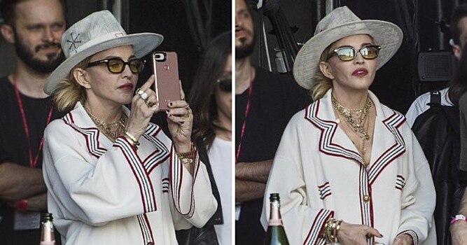 Мадонна провела музыкальный фестиваль за сценой
