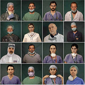 На передовой: Медицинские герои Италии в портретах