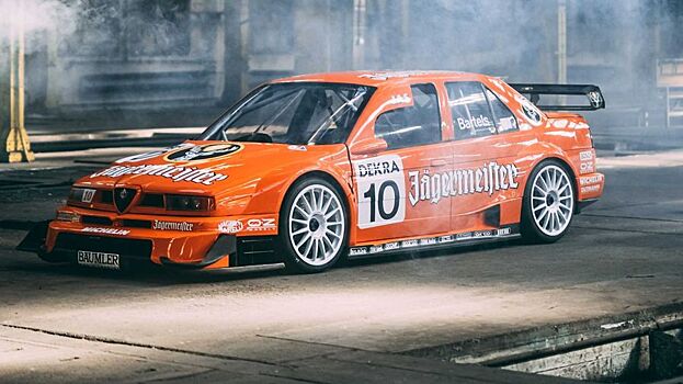 Редкую гоночную 26-летнюю Alfa Romeo 155 V6 TI из DTM продадут на аукционе