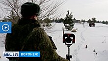 Военные топографы ЗВО развернули в Воронежской области мобильную цифровую станцию