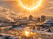 Вспышка на обратной стороне Солнца не достигнет Новосибирска