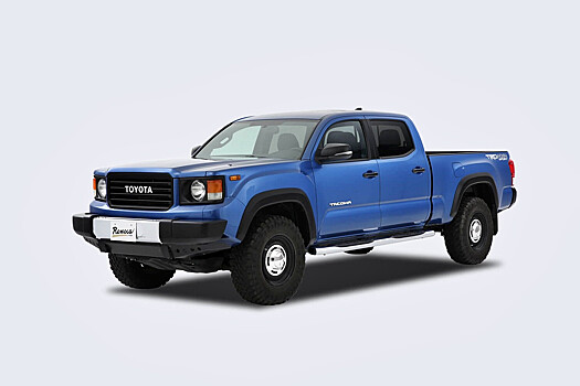 Японцы сделали ретро-версию пикапа Toyota Tacoma для рынка США