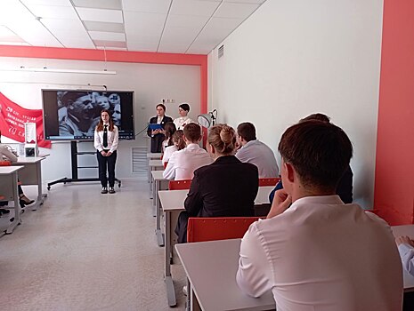 Сегодня во всех школах Курской области прошел «Урок Победы»