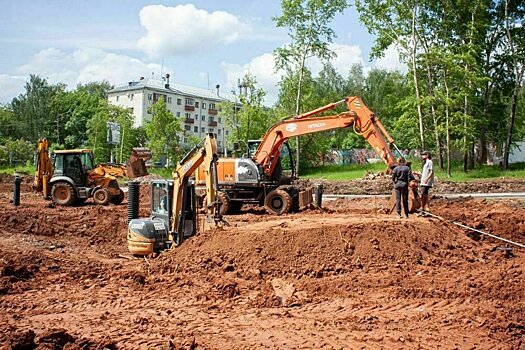 Кировчане в режиме реального времени могут посмотреть за благоустройством парка им. Кирова