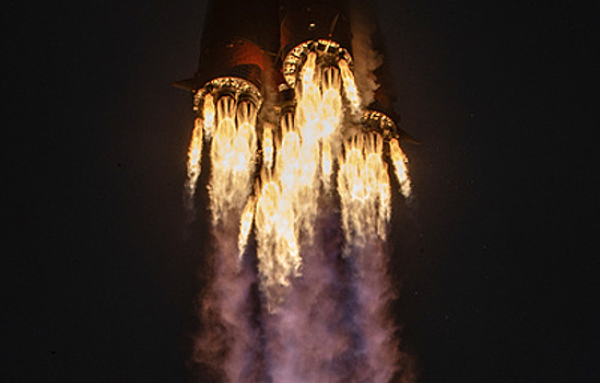 Пуск ракеты "Союз-2.1а" с грузовым кораблем "Прогресс МС-19" к МКС. Видеотрансляция