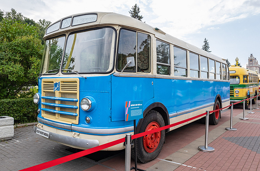 ЗИЛ-158В 1964 года. Был выпущен на Ликинском автобусном заводе.