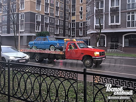 Ростовчане заметили в городе Гринча, который перевозил Запорожец