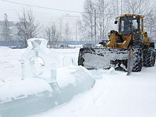 В Каменске-Уральском приступили к демонтажу ледовых горок