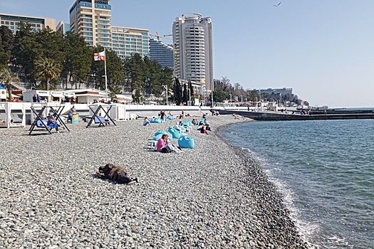 Более 70 зимних морских пляжей открылись в Краснодарском крае