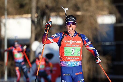 Франция выиграла мужскую эстафету на этапе Кубка мира в Нове-Место, Норвегия — вторая