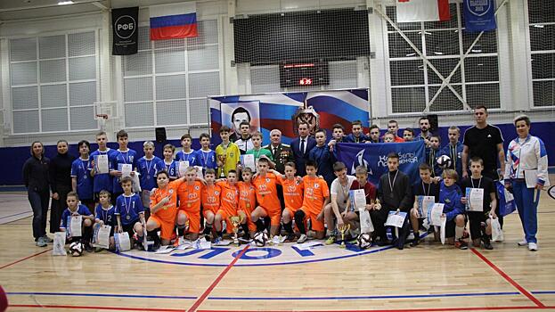 Юниоры из лицея № 32 Вологды заняли второе место на областном этапе соревнований «Мини-футбол в школу»