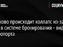 В Пулково происходит коллапс из-за сбоев в системе бронирования - видео из аэропорта