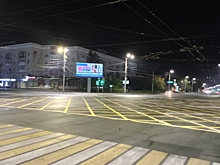 Еще на трех перекрестках в центре Омска появилась вафельная разметка (адреса)