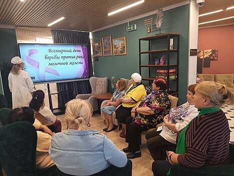 Жители поселения Киевский приняли участие в лекции о здоровье