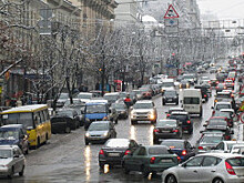 Киев встал в пробках из-за обрушения Шулявского моста