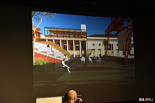 В ЦПКиО предложили установить сцену на базе рельсового крана и «перекроить» аллеи: как это будет