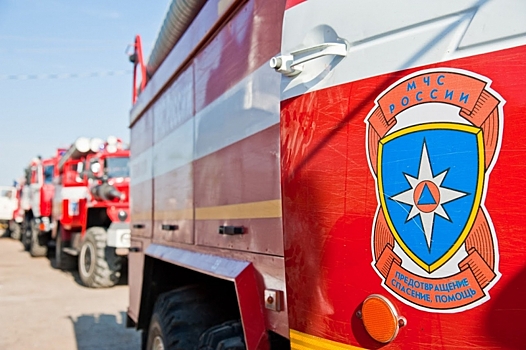 В Волгоградской области ночью случилось два пожара