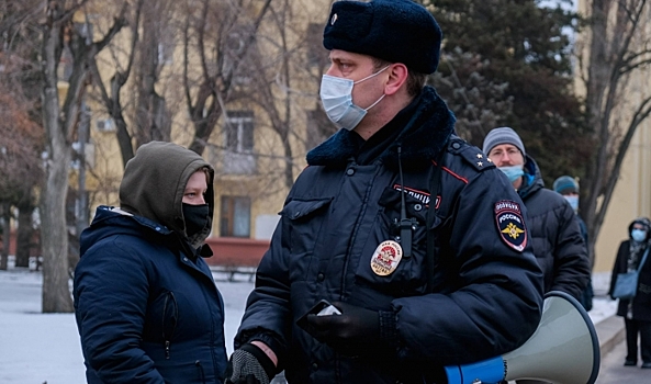 Волгоградцев призывают не участвовать в несанкционированных митингах