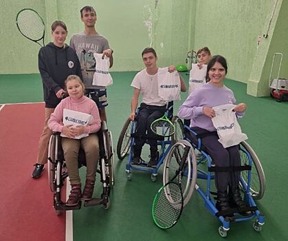Проект «Теннис на колясках» поддерживает компания «СтанкоМашСтрой»