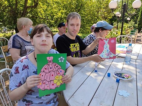 В геронтологическом центре «Тропарево» провели мастер-класс «Модный стиль»