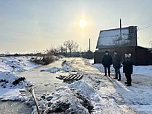 Садовые участки под Челябинском затопило сточными водами аэропорта