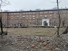 Котлован вырыли на месте ДК Клары Цеткин в Новосибирске