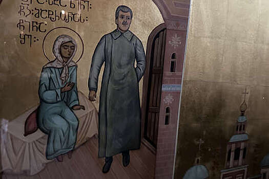 В Грузии согласились переписать икону со Сталиным по просьбе патриархии страны