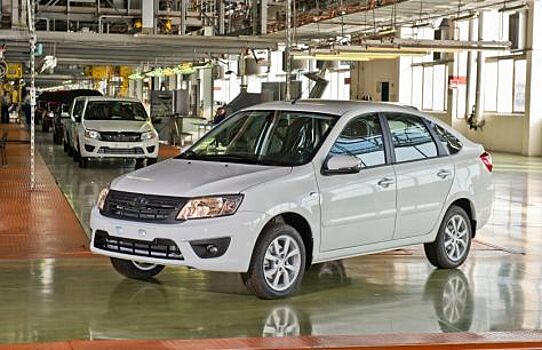 АВТОВАЗ в октябре вводит дополнительные смены на линии LADA Granta