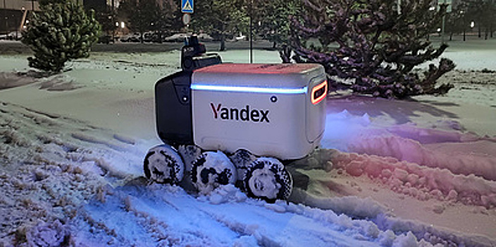 Как роботы-доставщики "Яндекса" ездят зимой? Где уже есть роверы и сколько их?