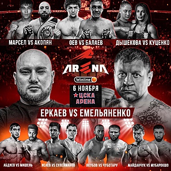 Промоушен ARENA анонсирует свой первый стадионный турнир, в главном бою выступит Емельяненко