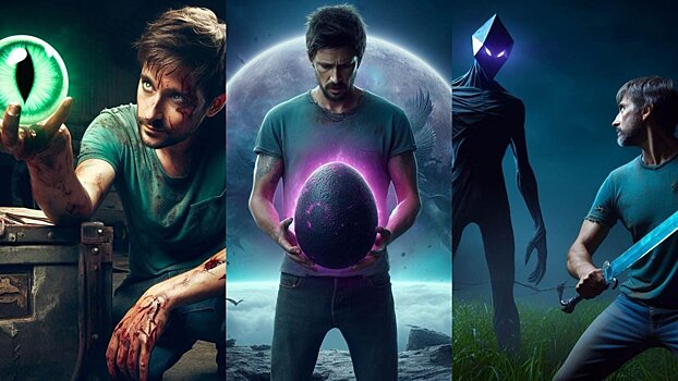 Minecraft без кубов: нейросеть создала реалистичное фэнтези по игре