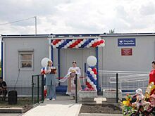 Модульный фельдшерско-акушерский пункт открылся для жителей деревни Фадюшиной Камышловского района