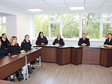 В Краснодарском крае полицейские провели профориентационную встречу с курсантами юридического факультета