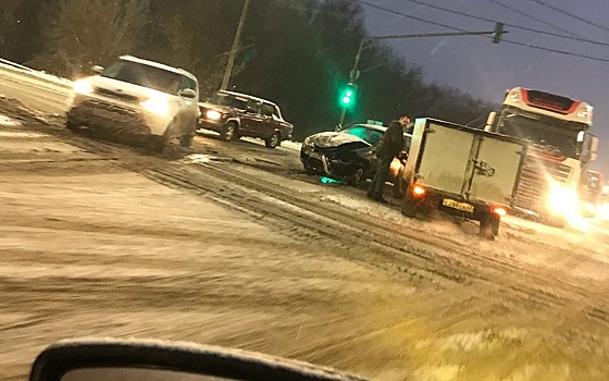 В ДТП на Южной окружной в Рязани никто не пострадал